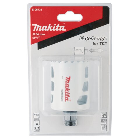 Makita E-06731 HM EZYCHANGE-Lochsäge 54mm EN