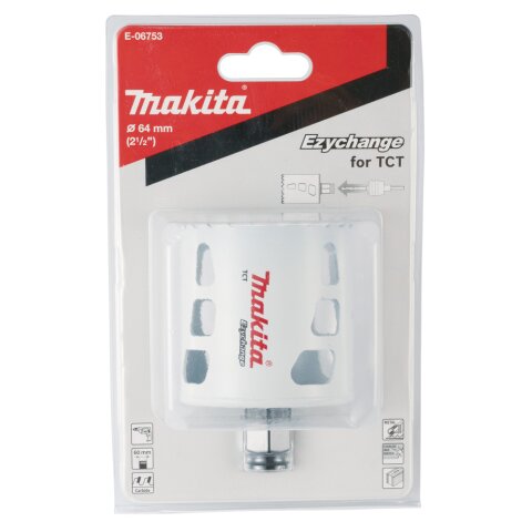 Makita E-06753 HM EZYCHANGE-Lochsäge 64mm