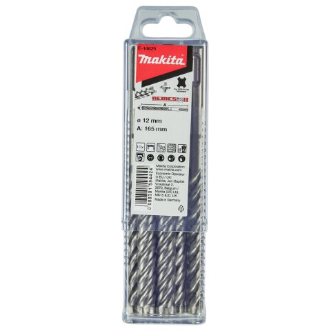 Makita E-14825 NEMESISII SDS-PLUSBohrer12x165 EN