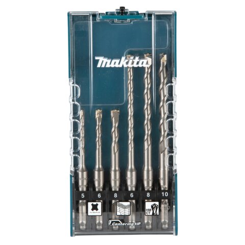 Makita E-15730 SDS-PLUS Betonbohrer-Set 6tlg. EN