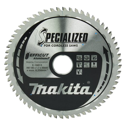 Makita E-16813 EFFICUT Sägeb. 185x30x60 EN