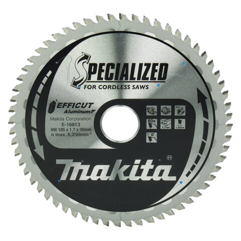 Makita E-16813 EFFICUT Sägeb. 185x30x60 EN