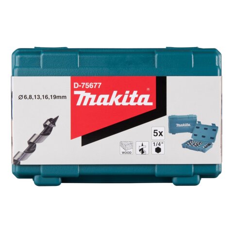 Makita D-75677 Schlangenbohrer-Set