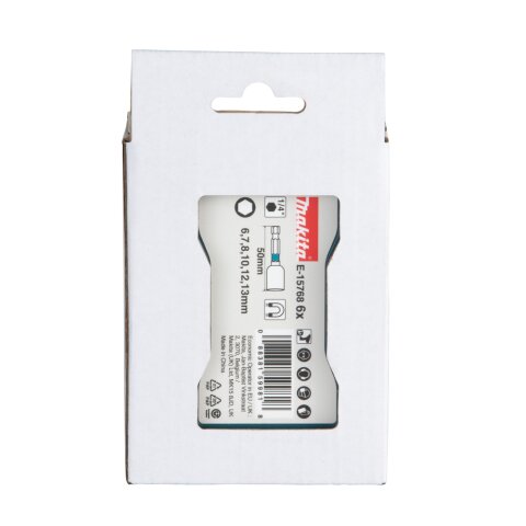 Makita E-15768 Steckschlüssel-Set  6tlg.