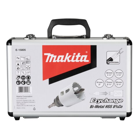 Makita E-15805 EZYCHANGE-BiM-Set Elektriker