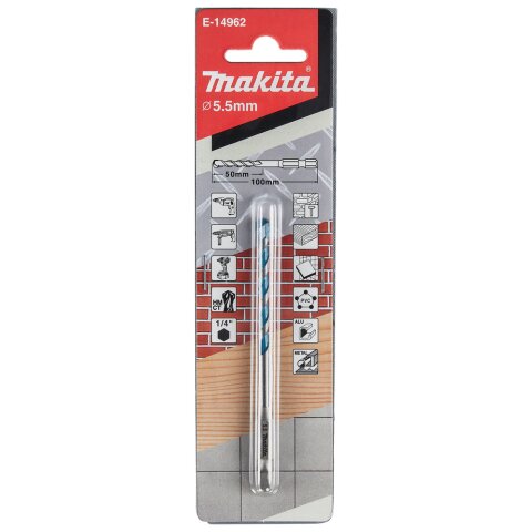 Makita E-14962 Multibohrer 1/4" 5,5x100mm