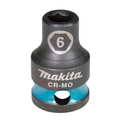 Makita E-15877 Schlagnuss 3/8"SW6 ku. Im.Blk