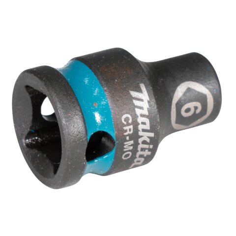 Makita E-15877 Schlagnuss 3/8"SW6 ku. Im.Blk