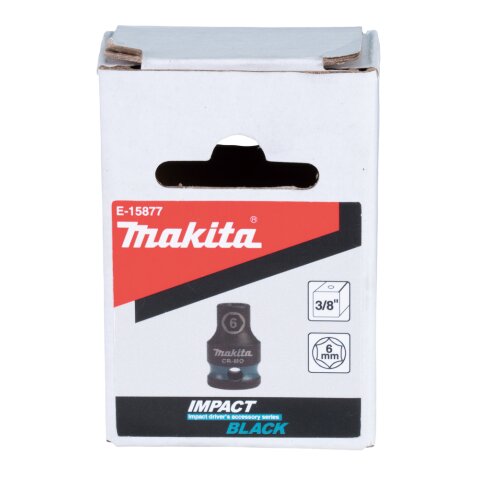 Makita E-15877 Schlagnuss 3/8"SW6 ku. Im.Blk
