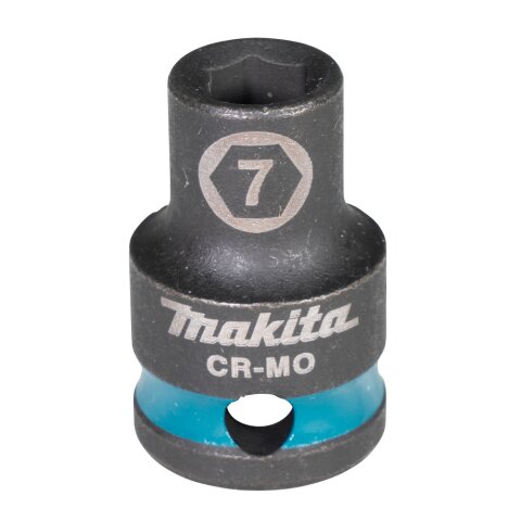 Makita E-15883 Schlagnuss 3/8&quot;SW7 ku. Im.Blk EN