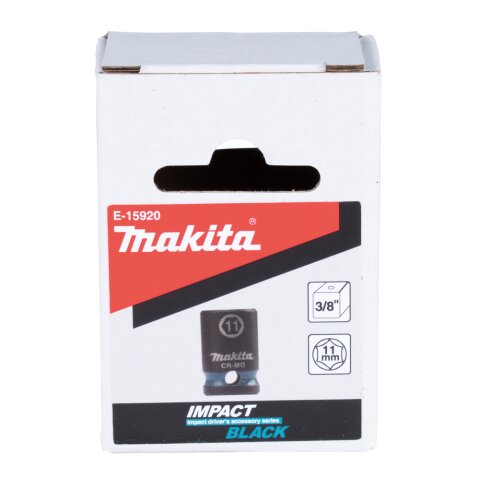 Makita E-15920 Schlagnuss 3/8"SW11 ku. Im.Blk EN