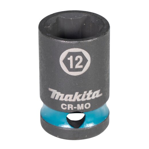 Makita E-15936 Schlagnuss 3/8"SW12 ku. Im.Blk EN