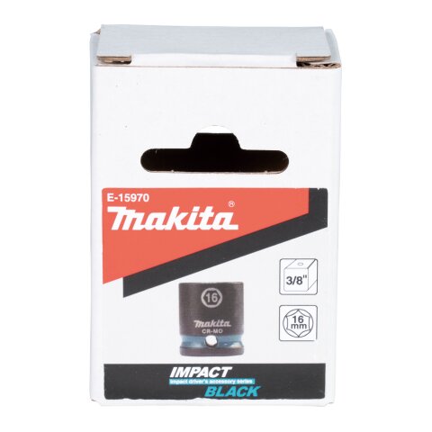 Makita E-15970 Schlagnuss 3/8"SW16 ku. Im.Blk EN