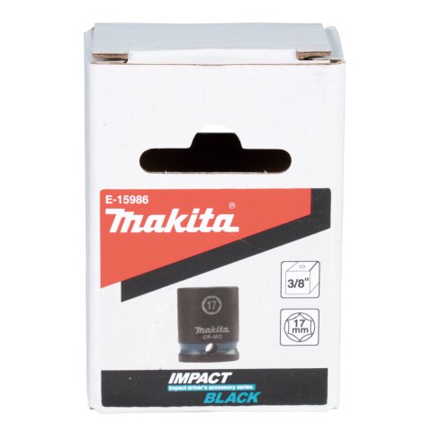 Makita E-15986 Schlagnuss 3/8"SW17 ku. Im.Blk EN