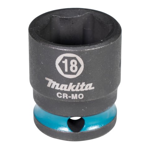 Makita E-15992 Schlagnuss 3/8&quot;SW18 ku. Im.Blk EN