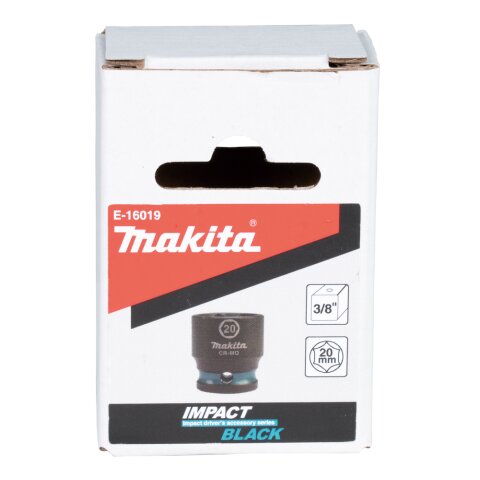 Makita E-16019 Schlagnuss 3/8"SW20 ku. Im.Blk EN