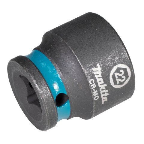 Makita E-16031 Schlagnuss 3/8"SW22 ku. Im.Blk EN