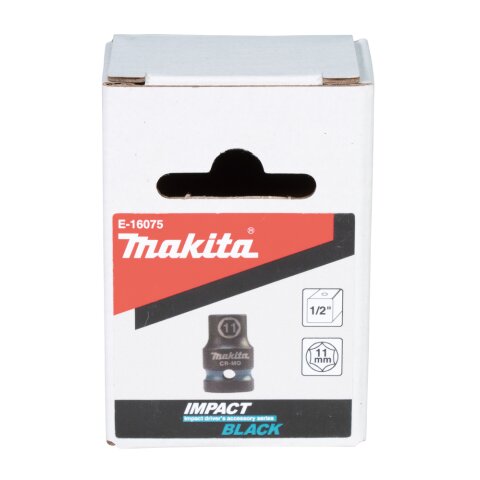 Makita E-16075 Schlagnuss 1/2"SW11 ku. Im.Blk EN
