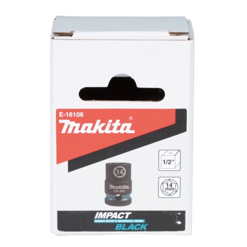 Makita E-16106 Schlagnuss 1/2"SW14 ku. Im.Blk EN
