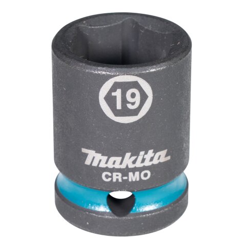 Makita E-16156 Schlagnuss 1/2&quot;SW19 ku. Im.Blk