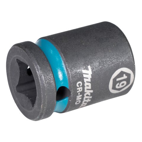 Makita E-16156 Schlagnuss 1/2"SW19 ku. Im.Blk EN