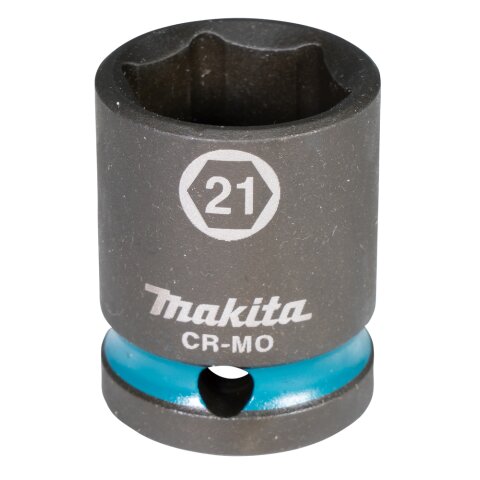 Makita E-16178 Schlagnuss 1/2&quot;SW21 ku. Im.Blk EN