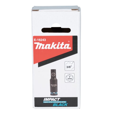 Makita E-16243 Schlagnuss 3/8"SW7 la. Im.Blk