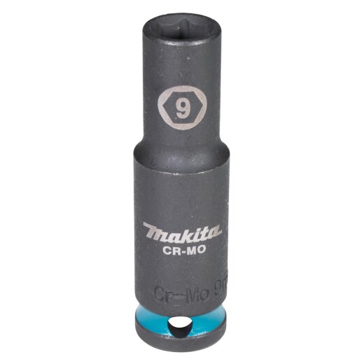 Makita E-16265 Schlagnuss 3/8"SW9 la. Im.Blk EN