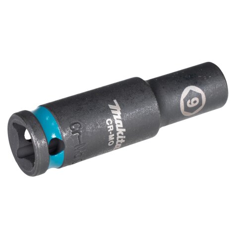 Makita E-16265 Schlagnuss 3/8"SW9 la. Im.Blk EN