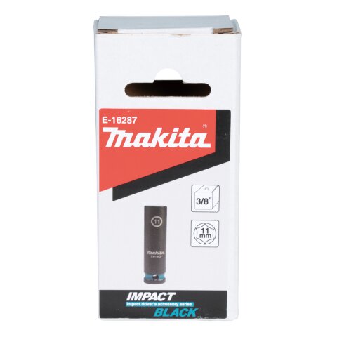 Makita E-16287 Schlagnuss 3/8"SW11 la. Im.Blk EN