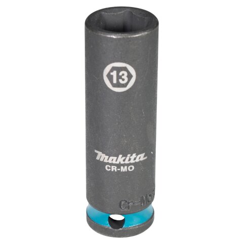 Makita E-16302 Schlagnuss 3/8&quot;SW13 la. Im.Blk EN
