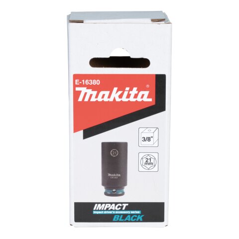 Makita E-16380 Schlagnuss 3/8"SW21 la. Im.Blk EN