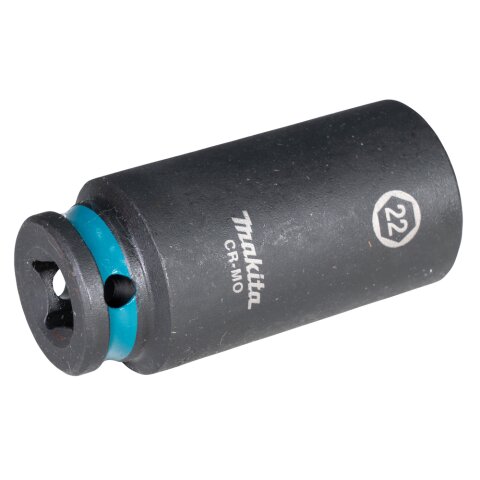 Makita E-16396 Schlagnuss 3/8"SW22 la. Im.Blk EN