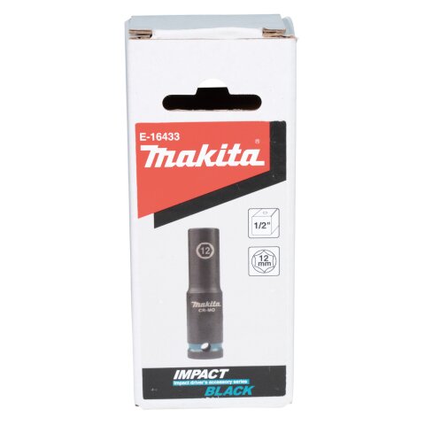 Makita E-16433 Schlagnuss 1/2"SW12 la. Im.Blk