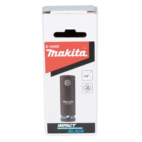 Makita E-16483 Schlagnuss 1/2"SW18 la. Im.Blk EN