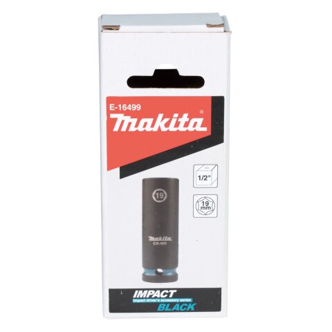 Makita E-16499 Schlagnuss 1/2"SW19 la. Im.Blk EN