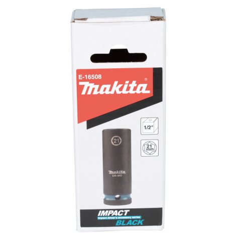 Makita E-16508 Schlagnuss 1/2"SW21 la. Im.Blk EN