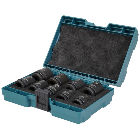 Makita E-16564 Schlagnuss-Set 9tlg1/2"Im.Blk EN