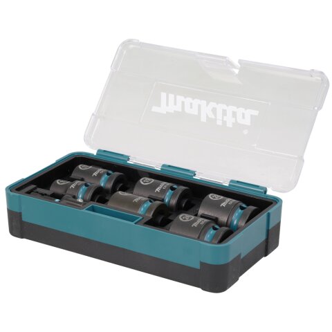 Makita E-16592 Schlagnuss-Set 7tlg 1/2"Im.Blk EN