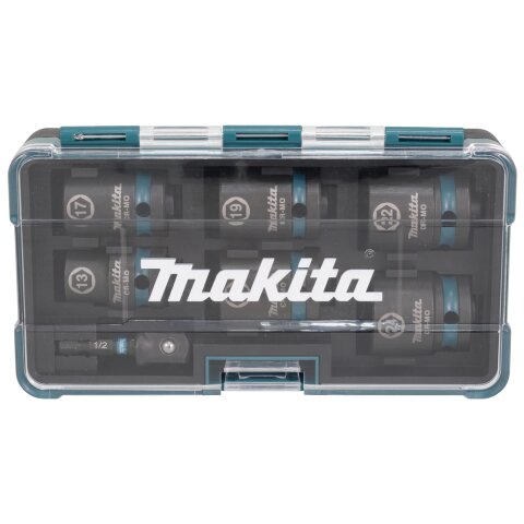 Makita E-16592 Schlagnuss-Set 7tlg 1/2"Im.Blk EN