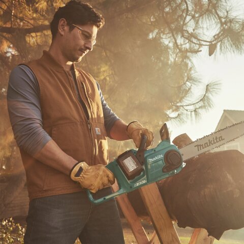 Makita P-84632 Arbeitshandschuhe Leder Gr.9(L)