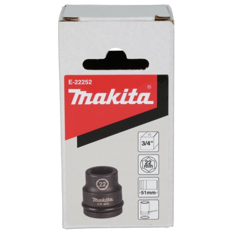 Makita E-22252 Schlagnuss 3/4" SW22-51 EN