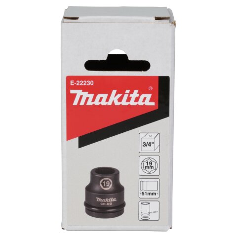 Makita E-22230 Schlagnuss 3/4" SW19-51 EN