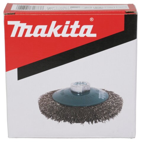 Makita D-77562 Kegelbürste gewellt115xM14INOX