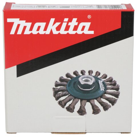 Makita D-77540 Rundbürste gezopft 125xM14INOX