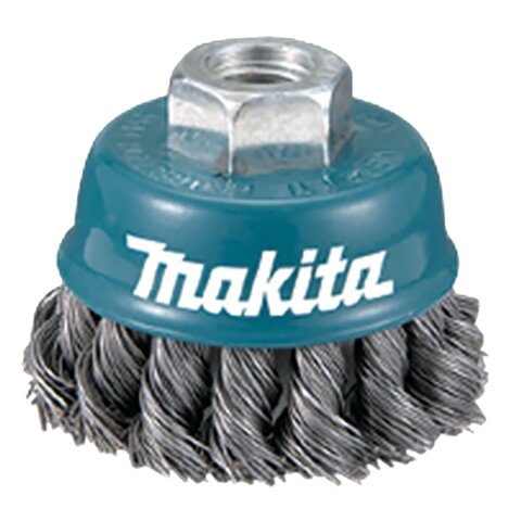 Makita D-77497 Topfbürste gezopft 75xM14 INOX EN