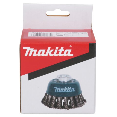 Makita D-77497 Topfbürste gezopft 75xM14 INOX EN