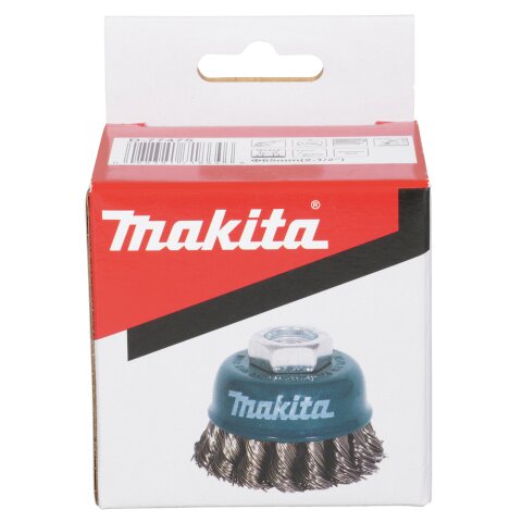Makita D-77475 Topfbürste gezopft 65xM14 INOX EN