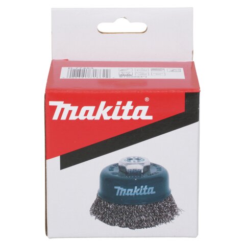 Makita D-77453 Topfbürste gewellt 75xM14 INOX EN