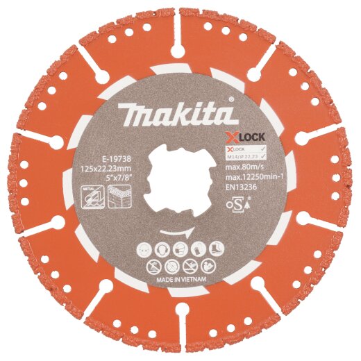 Makita E-19738 Diamanttrennscheibe 125mm Rettung - E-19738